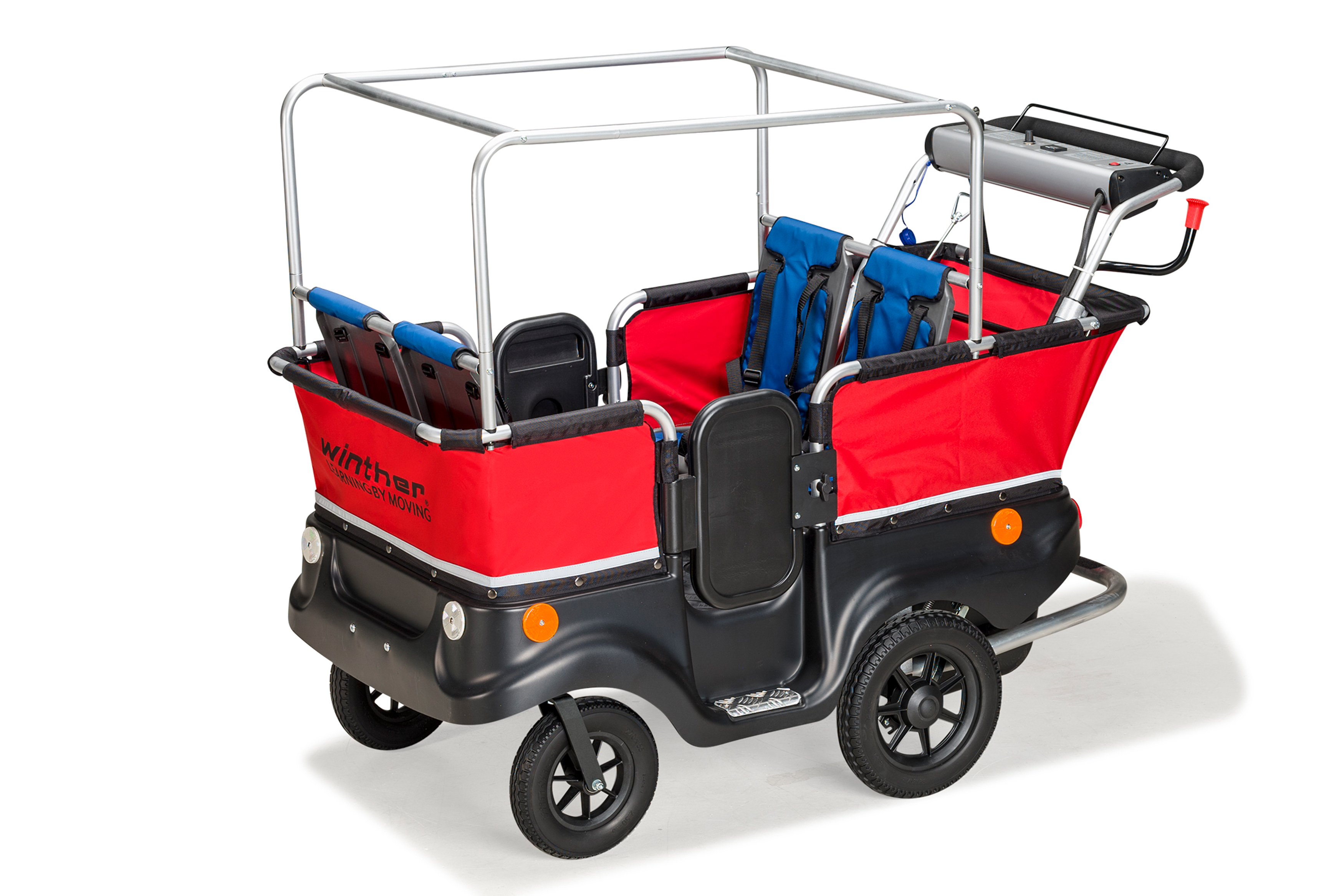 E01522 WINTHER-E-Turtle Kinderbus E802, E-Motor, 4 Sitze